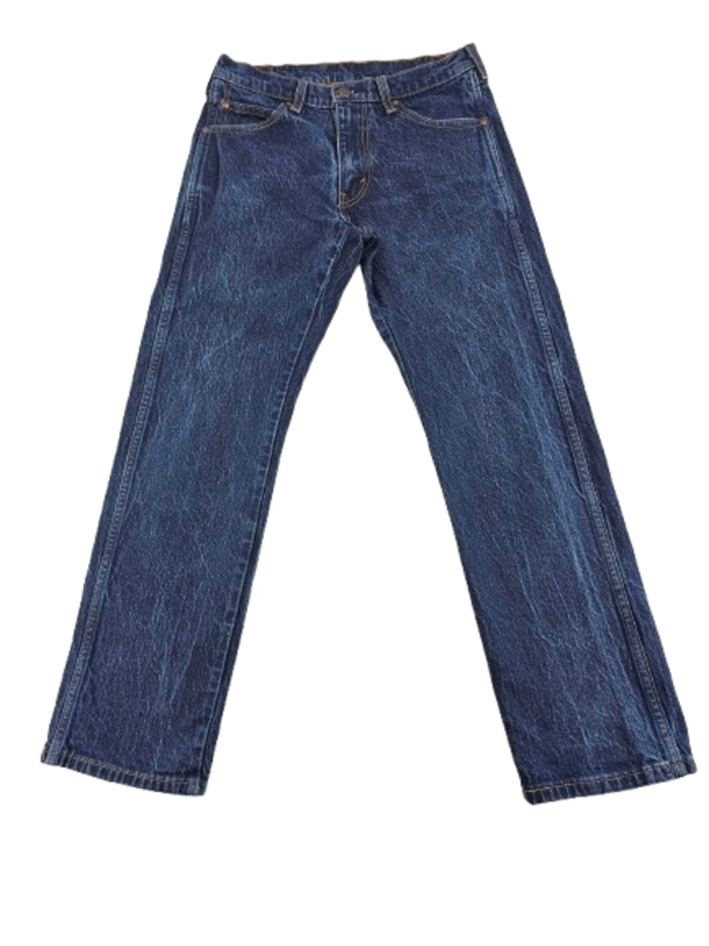 Levis 557 Relaxed Fit Bootcut Stretch Pants Men's 30x30 Denim Blue Jeans Dark